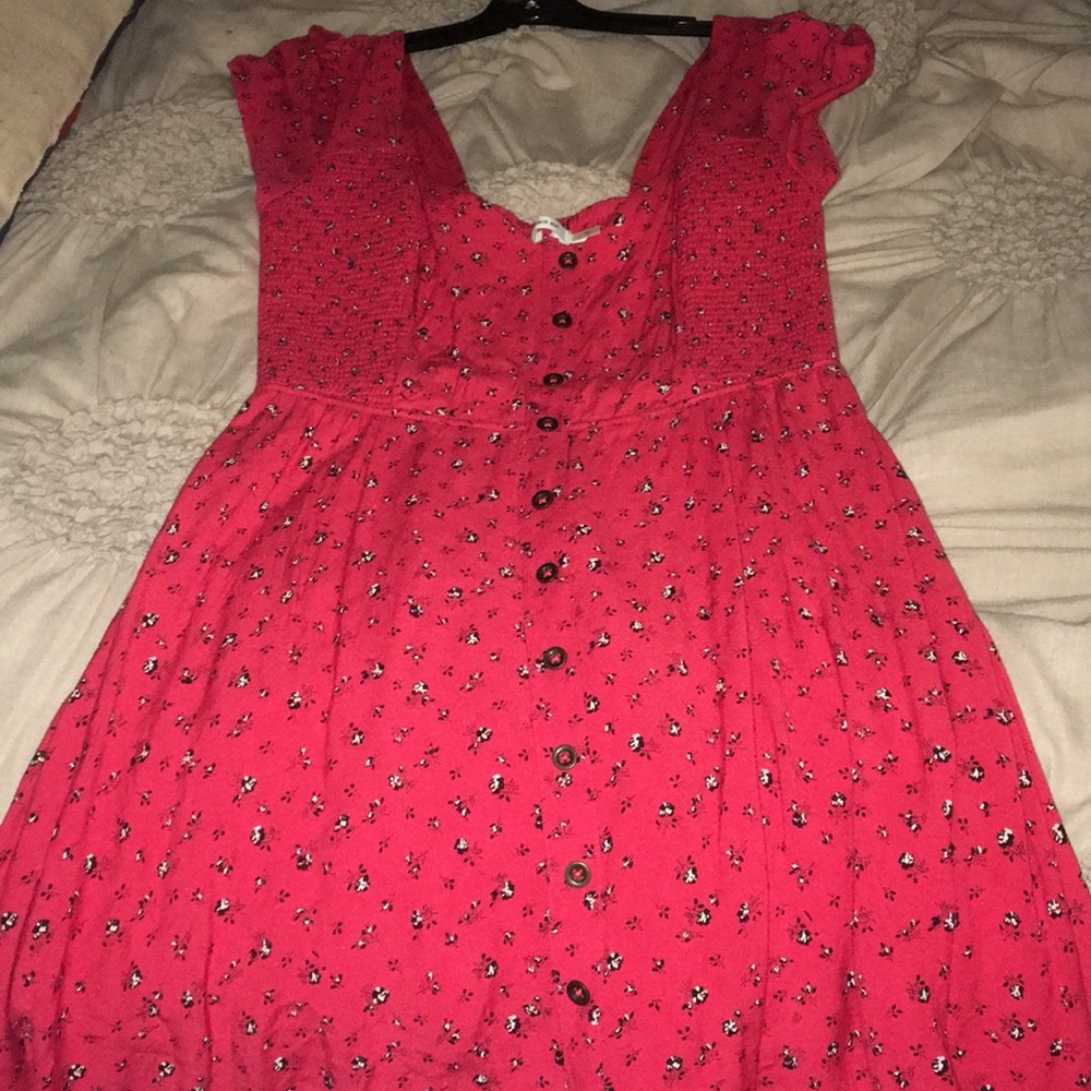 Red dress, kimichi blue